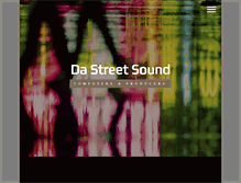 Tablet Screenshot of dastreetsound.com